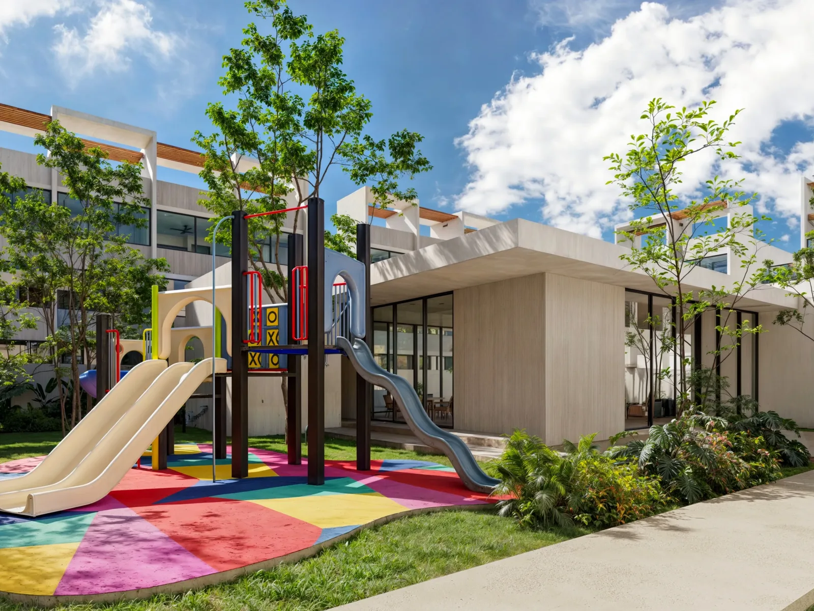 Área de juegos infantiles
