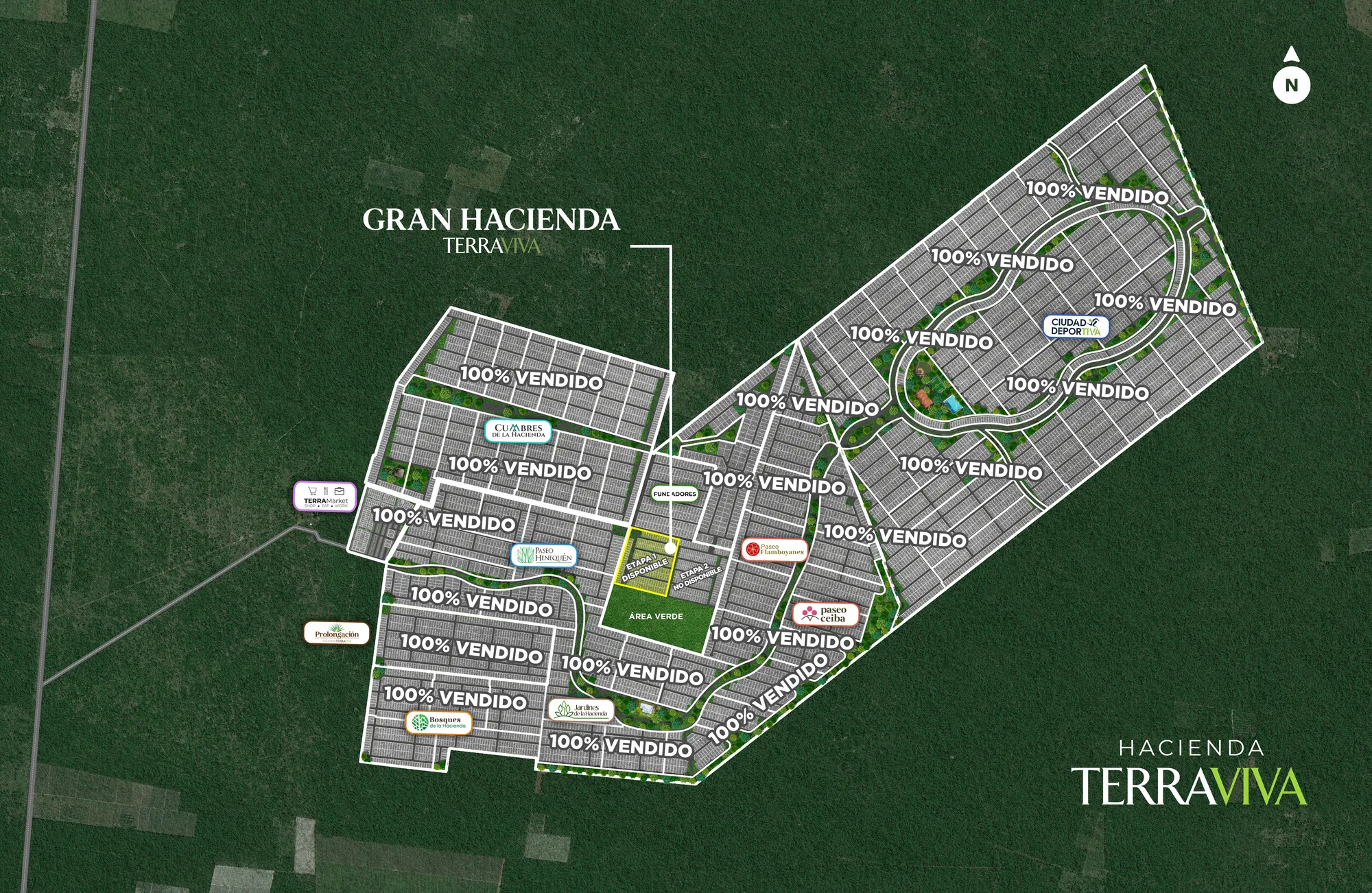 Master plan de Gran Hacienda Terraviva